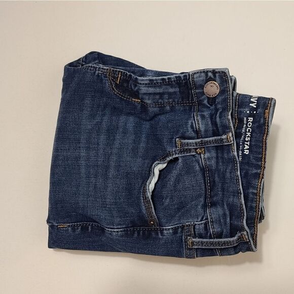 Frayed-Hem Rockstar Super Skinny Ankle Jeans - Picture 6 of 6